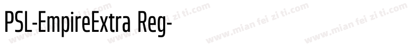 PSL-EmpireExtra Reg字体转换